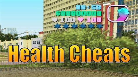 vice city health cheat